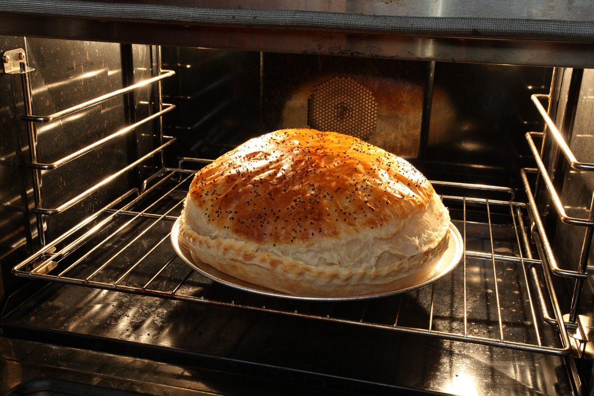 Sabaya baking in the oven at Golden Sabaya